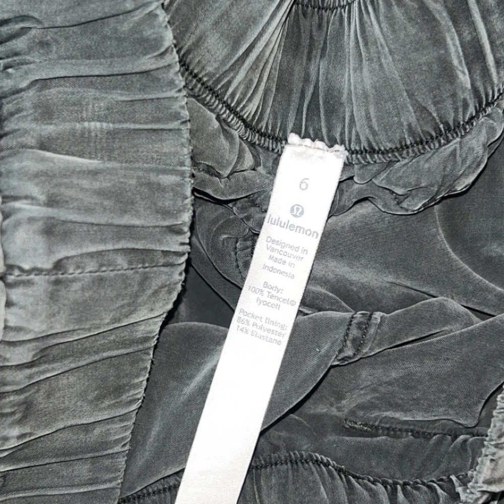lululemon athletica Olive Green Cargo Jogger Pants